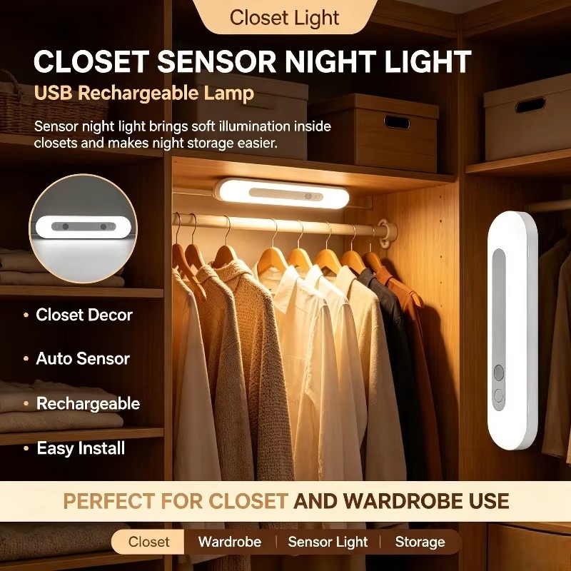 Akıllı Sensörlü Gece Lambası,  - Baby Nursery Wall Lights incelemesi ve fiyatı