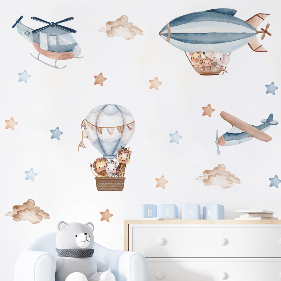 Suluboya Hayvanlar Sıcak Hava  - Baby Nursery Boy incelemesi ve fiyatı